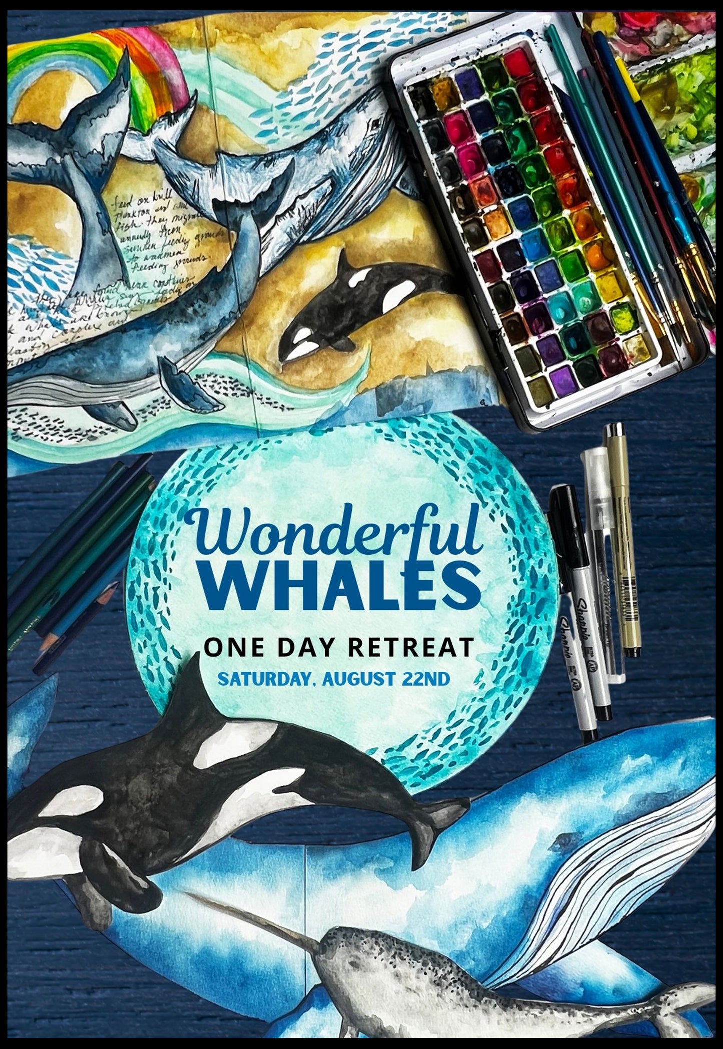 wonderful whales one day virtual retreat- August 22nd