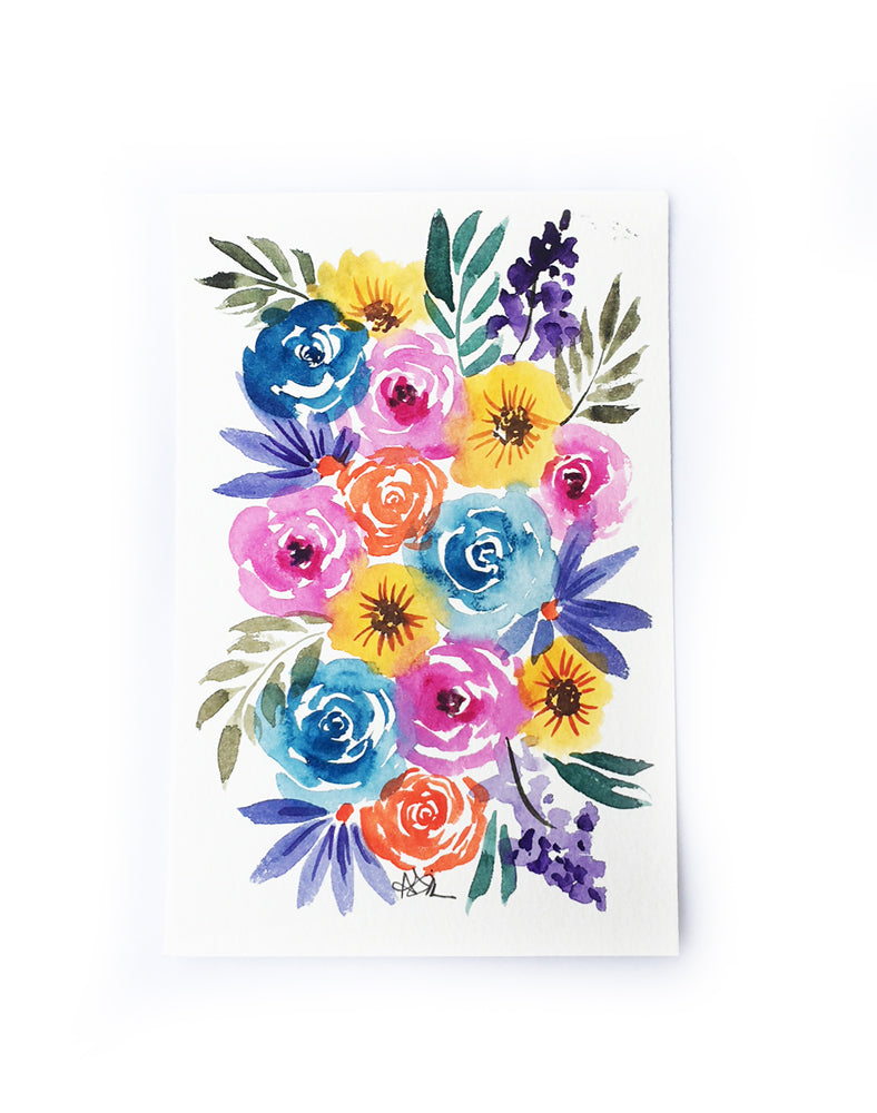 little flower painting 16