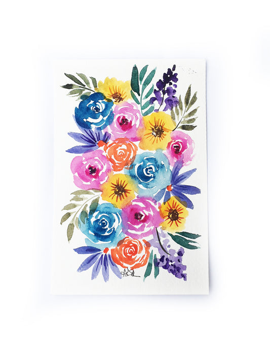 little flower painting 16