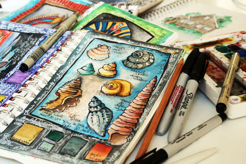 Sketchbook Delight, Online Creative Art Class – Alisa Burke