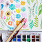 watercolor blooms