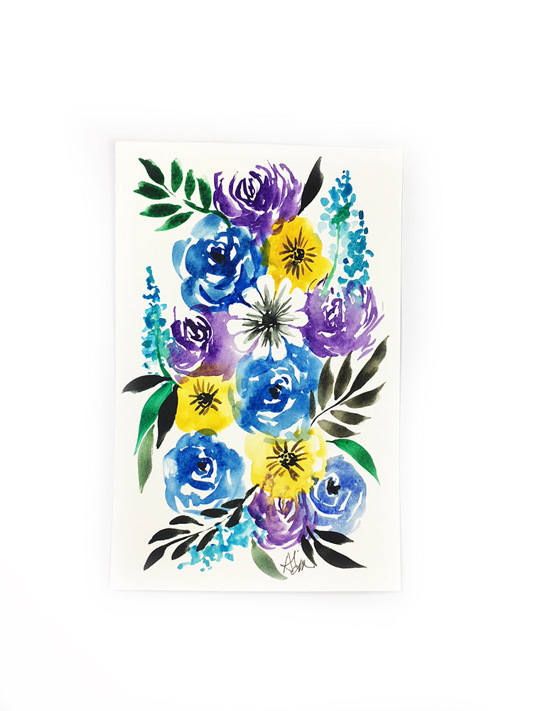 little flower painting 9