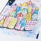sketchbook city 8x10 matted print