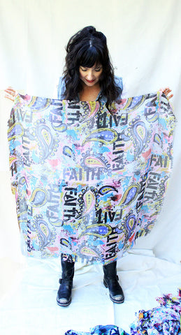 shine square scarf