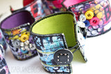 flower cuff bracelet
