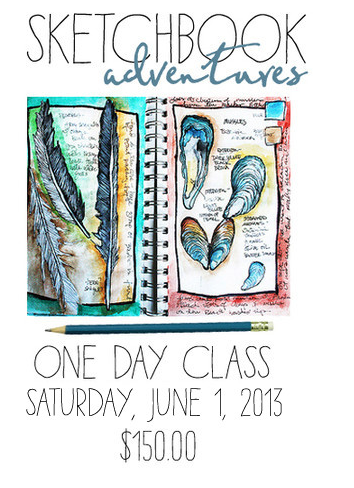 Sketchbook Adventure June-1 day class