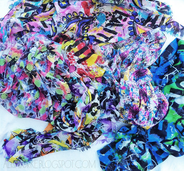 shine square scarf
