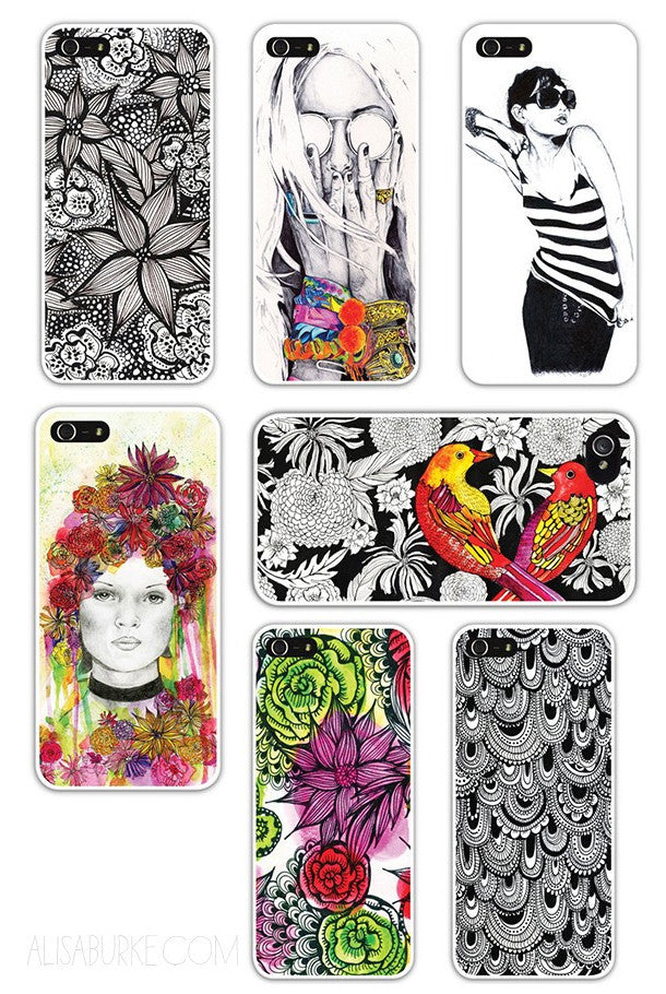flower doodles- iPhone 5s