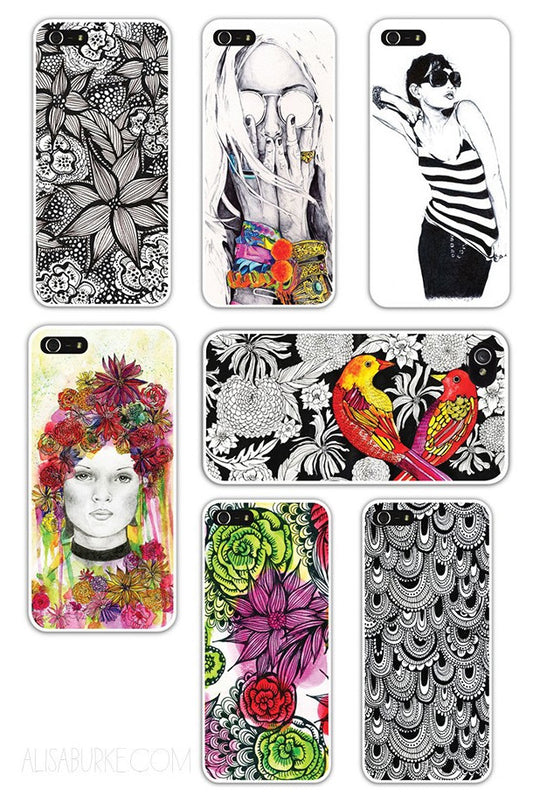 flower doodles- iPhone 5s