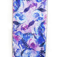 blue watercolor flowers scarf- 2 available