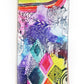 rainbow and flowers scarf