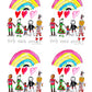 DIGITAL DOWNLOAD PRINT- be a helper by lucy matisse