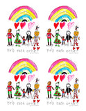 DIGITAL DOWNLOAD PRINT- be a helper by lucy matisse