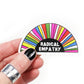 radical empathy vinyl sticker