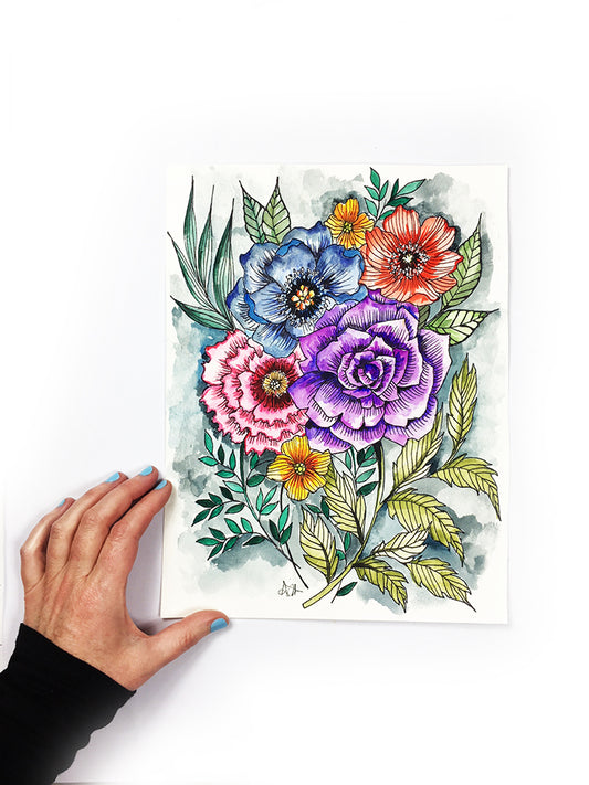 original watercolor painting 1