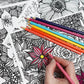 neighborhood and cities 5 coloring pages