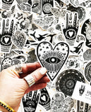 mandala paper sticker pack