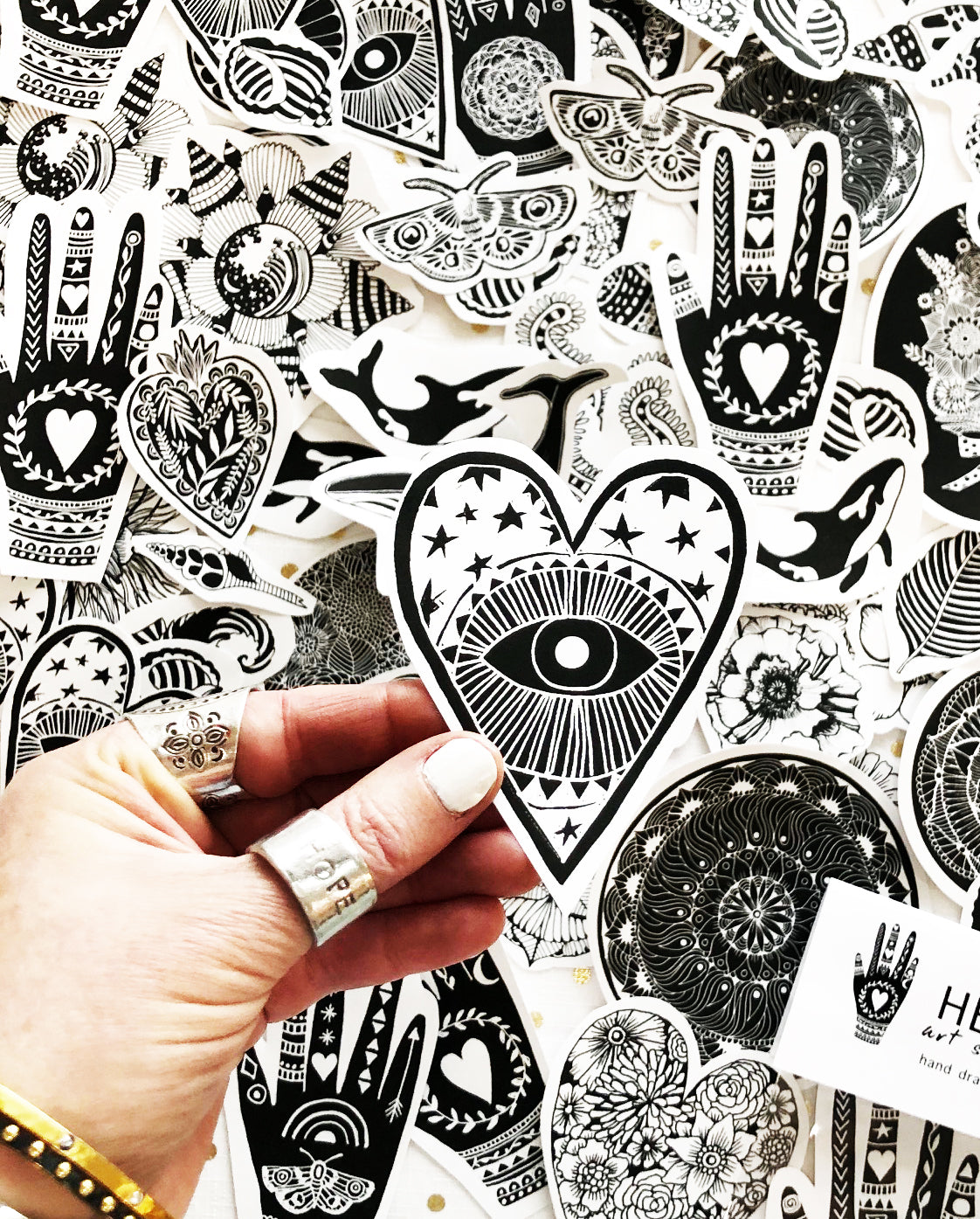 ocean paper sticker pack