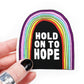 hold on to hope vinyl sticker