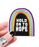 hold on to hope vinyl sticker