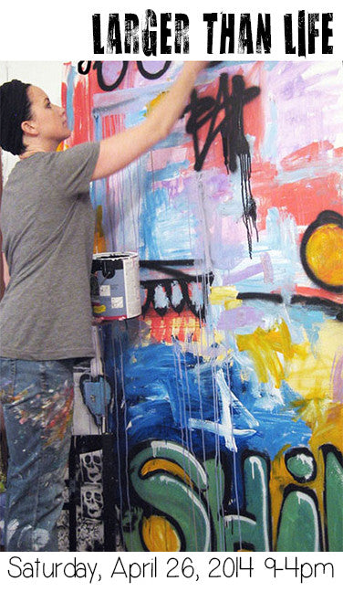 SOLD OUT!  Larger Than Life- one day class