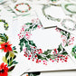 watercolor wreaths