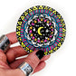 moon mandala vinyl sticker