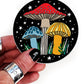 mushroom vinyl sticker
