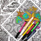 neighborhood and cities 5 coloring pages