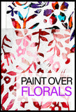 paint over florals