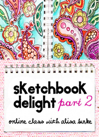 sketchbook delight part 2 online class