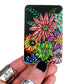 floral vinyl sticker