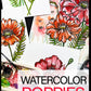 watercolor poppies