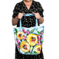 flower tote bag